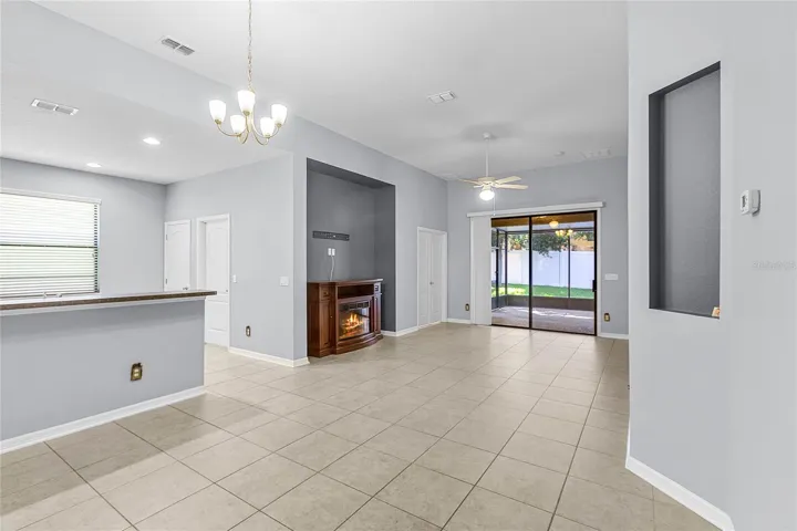 Family Room & Kitchen