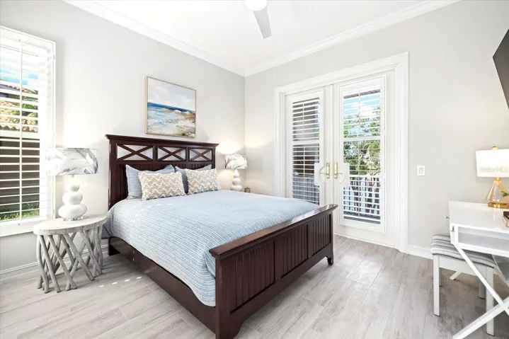 4th bedroom in separate area of the home for privacy of your guest