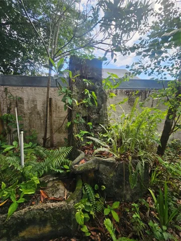 Hand built waterfall that can be restored.