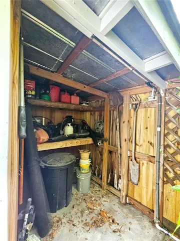 Storage room.