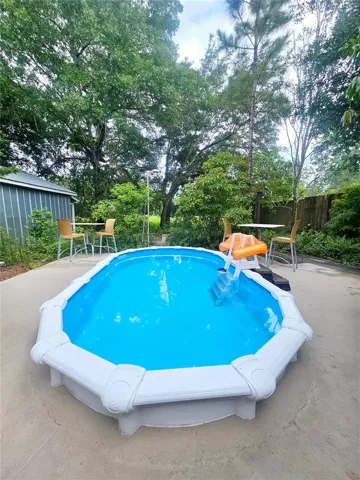 Cutest pool, ever! With a view towards the pond.