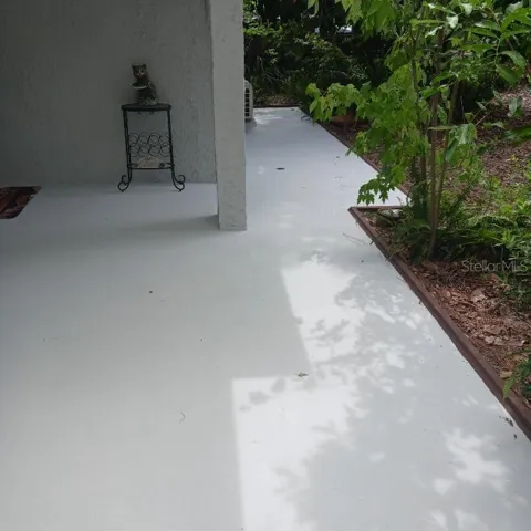 Front porch just painted 7/13/2024