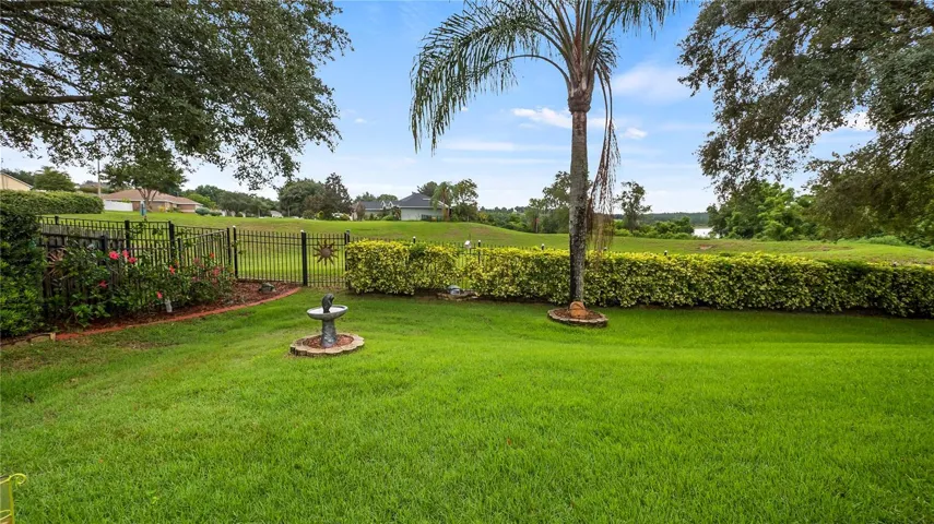 Fenced Backyard