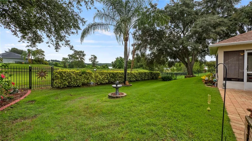 Fenced Backyard