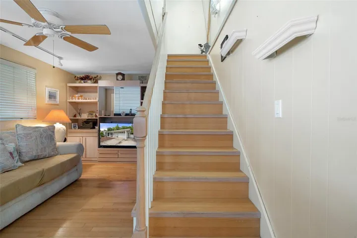 Stairway to 2nd floor