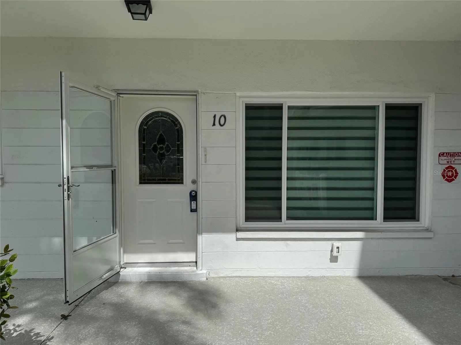 Beautiful Etched Glass Entry Door