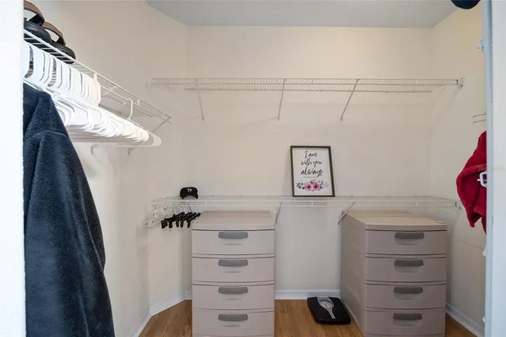 Primary Walk In Closet