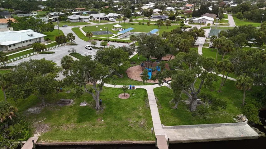 Aerial view of the Harbour Heights Park