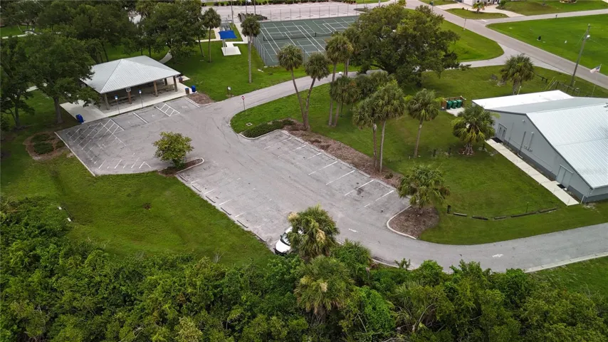 This park is less than a mile from this residential building lot.