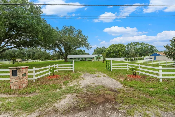 Front gate entrance