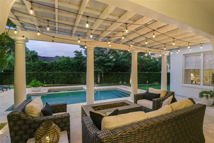 Great for entertaining in the evenings