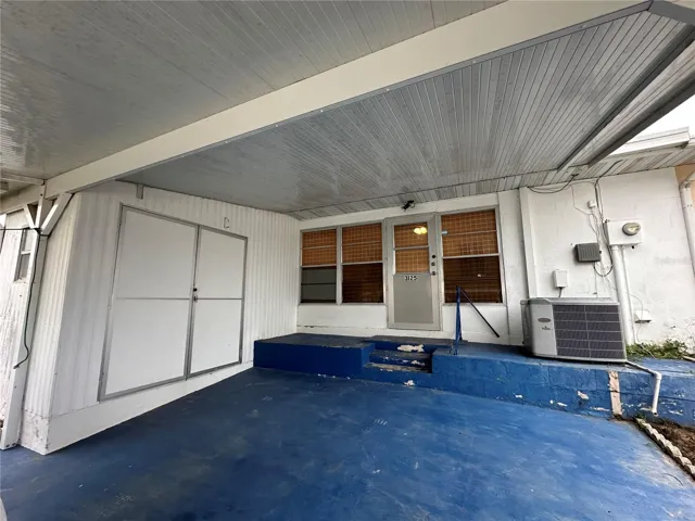 Carport/storage shed