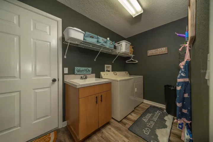 Large laundry room