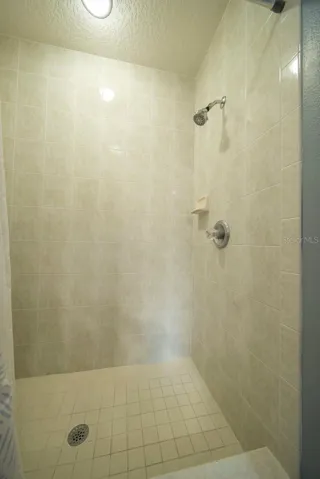 Primary bath with Walk in shower-tiled