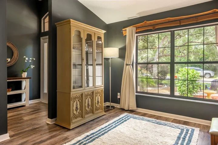 Stunning views from music room