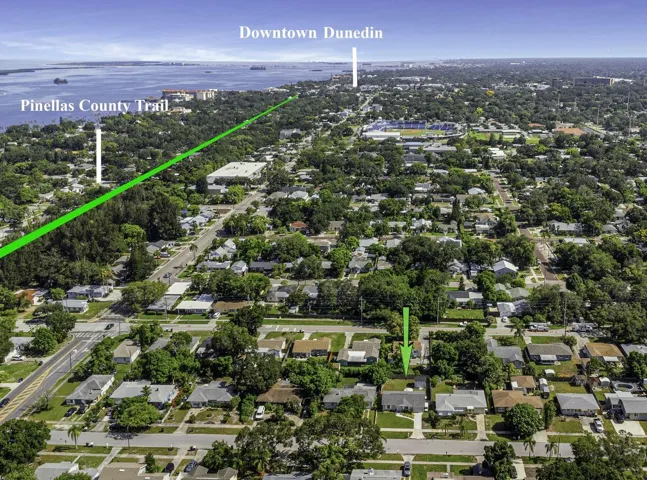 Pinellas trail to Downtown Dunedin
