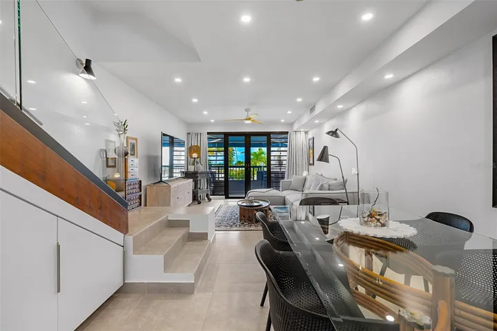 1st Floor - Dining into Living