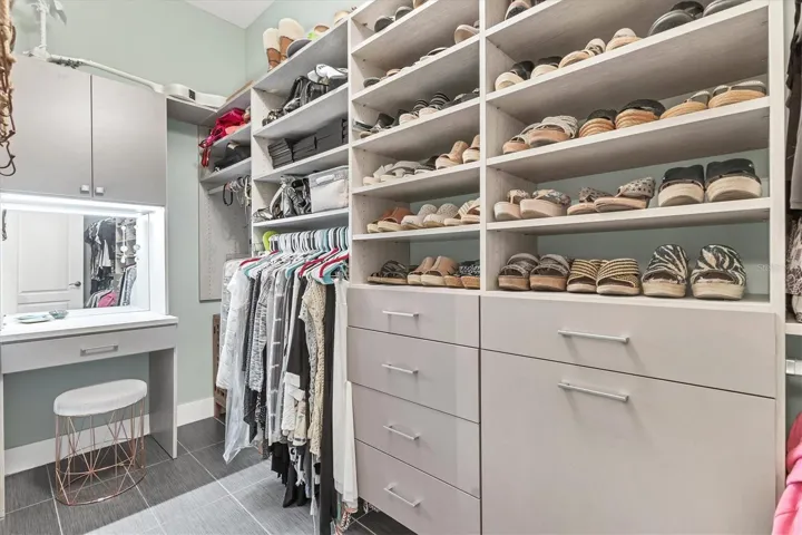 Her closet