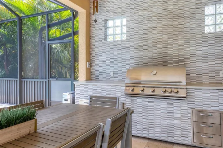Outside grill