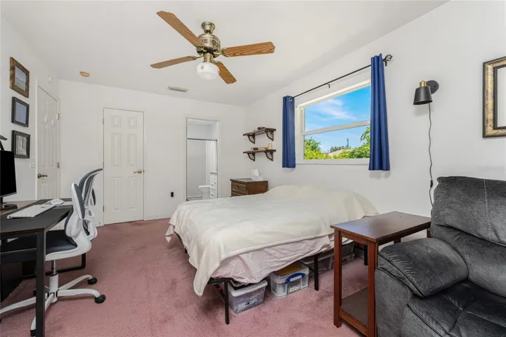 Master bedroom is quite spacious.