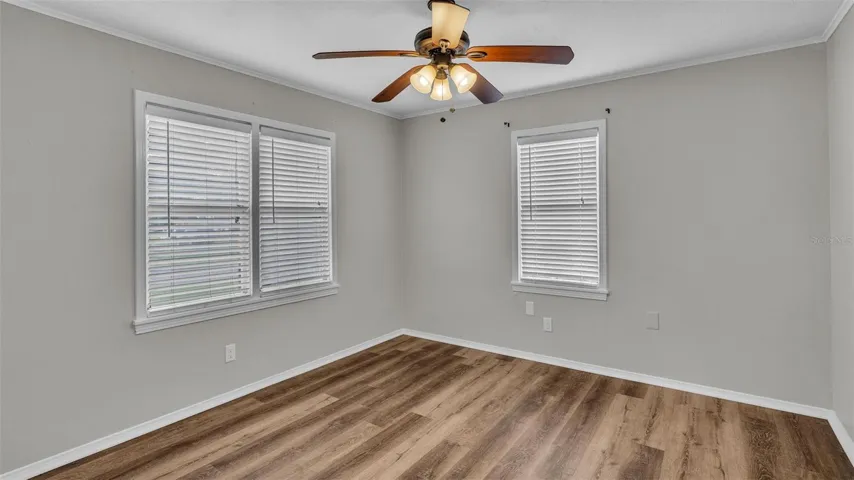 Bedroom #3 without furniture