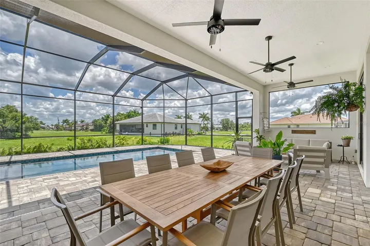 Huge covered area