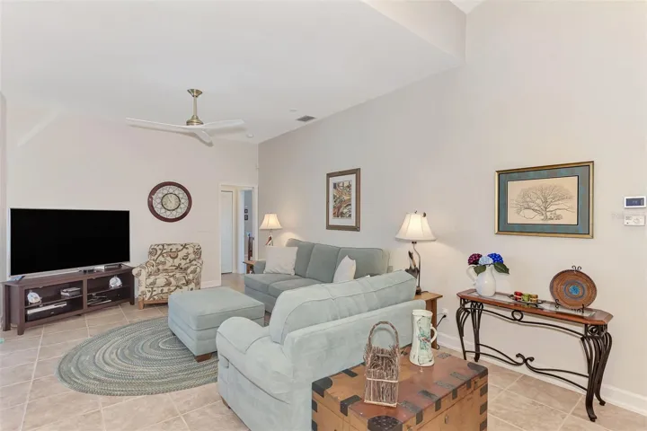 Spacious gathering room