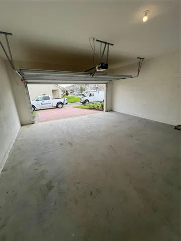 Two car garage