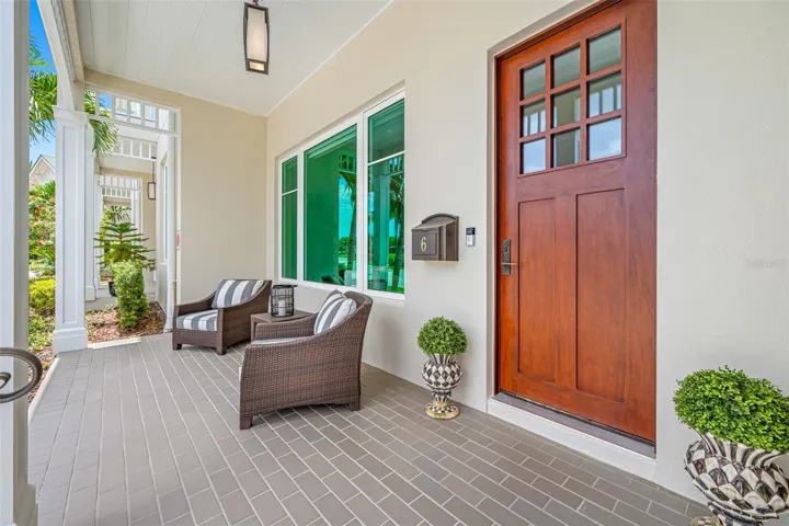 Relax and chill on your front porch