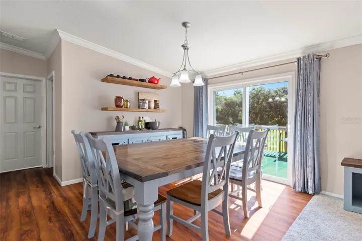 Virtually Staged Wall - Dining Room