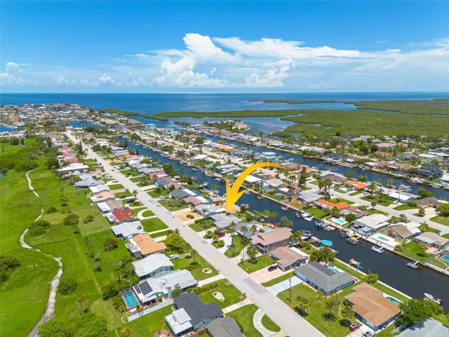 View of the Gulf of Mexico