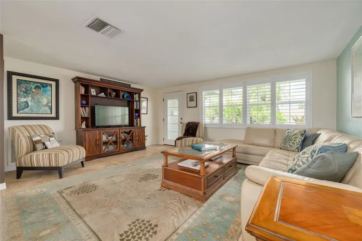 Custom shutters throughout the home