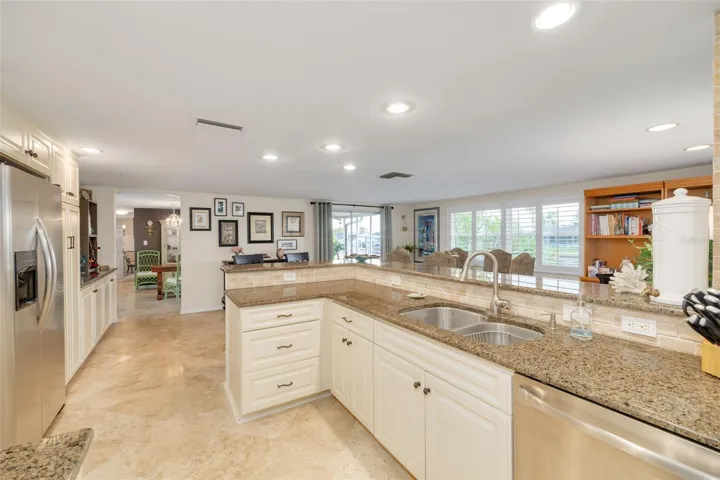 Large custom kitchen