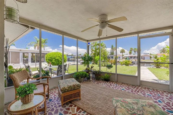 Screened porch