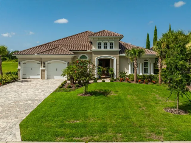 Front view of house