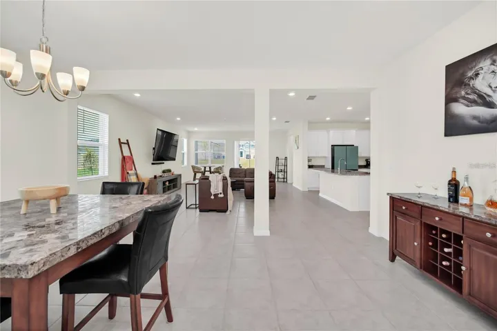 Dining area