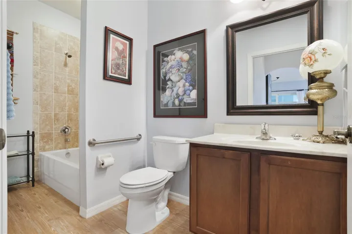Bathroom just off of front bedroom