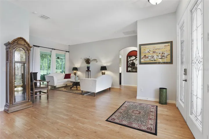 Formal Living Room open to formal dining room