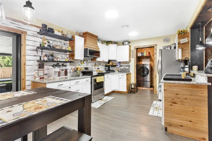 Dining and Kitchen Area