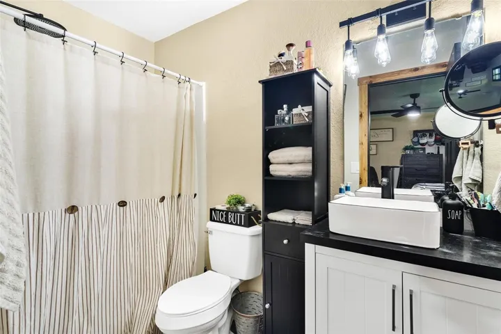Primary Bedroom with Tub and Shower Combo