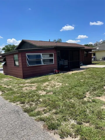 Unit A back yard