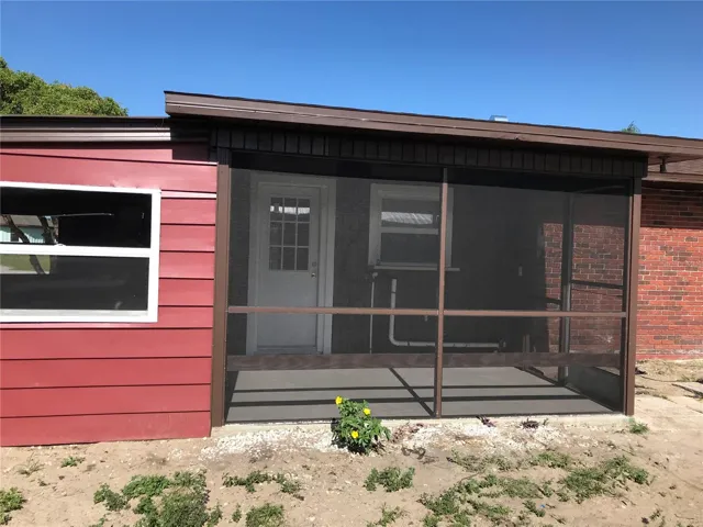 Unit A covered Laundry