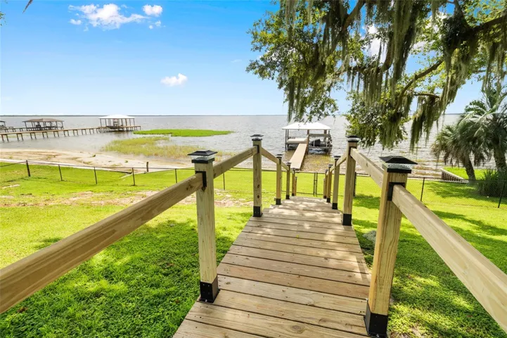 Stairs to dock