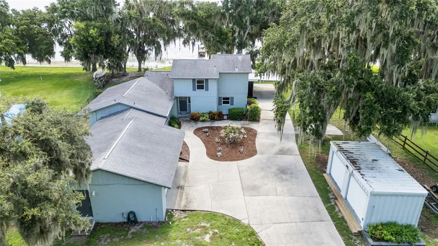 aerial front exterior
