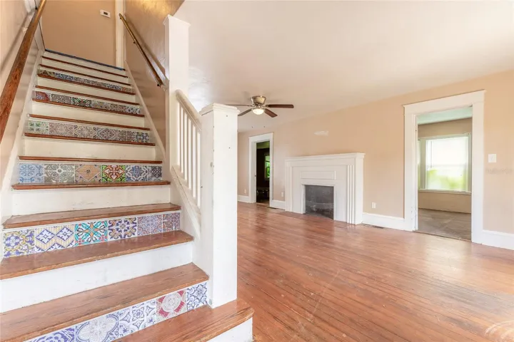 3 bedrooms and 2 baths upstairs