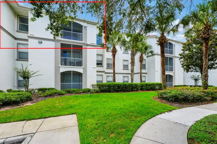 Exterior of condo unit