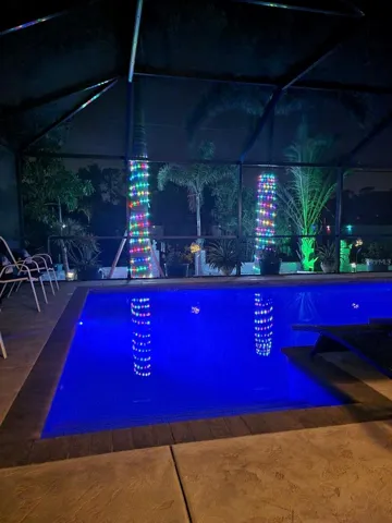 POOL AT TWILIGHT