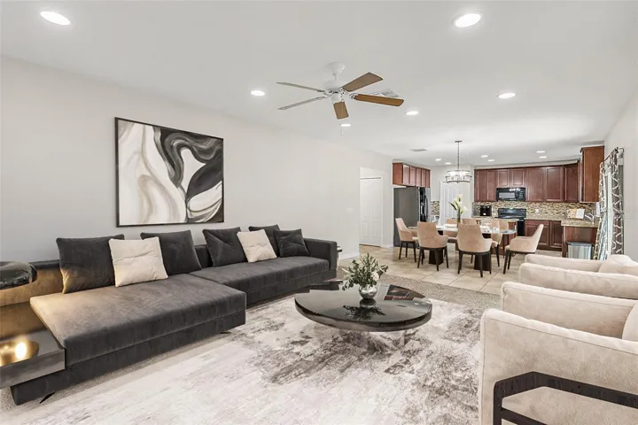 Family Room - Virtually Staged