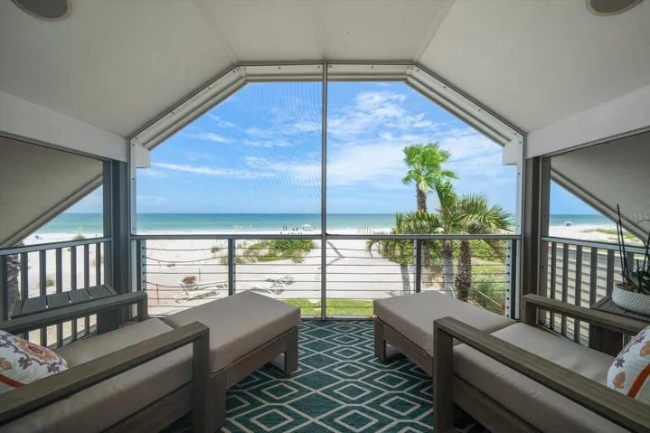 Beautiful views from Primary Suite, great place to relax and enjoy the sounds of the Gulf