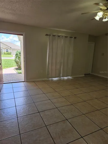 living room to front door.
